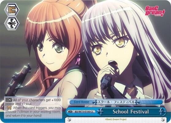 School Festival BD/W73-E100 CC BanG Dream! Vol.2 Card