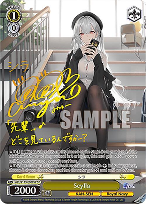 Scylla SP AZL/S119-E008SP SP Azur Lane Vol. 2 Card