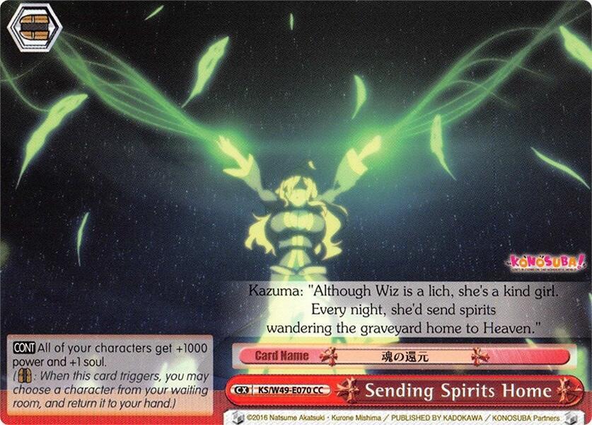 Sending Spirits Home KS/W49-E070 CC KonoSuba Card