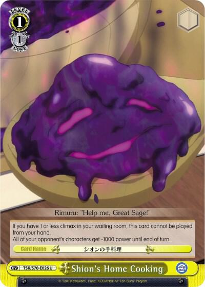 Shions Home Cooking TSK/S70-E026 U That Time I Got Reincarnated as a Slime Card