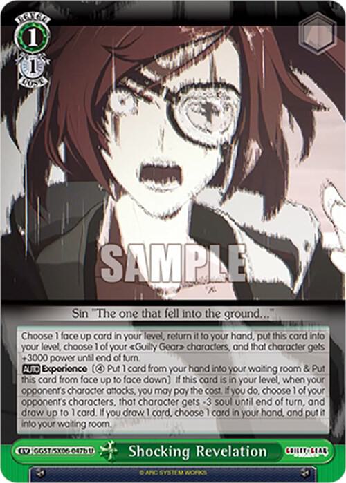 Shocking Revelation b GGST/SX06-047b U Guilty Gear -Strive- Card