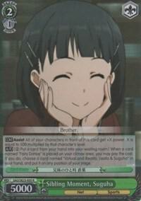 Sibling Moment Suguha Parallel Foil SAO/SE23-E05 R Sword Art Online II Card