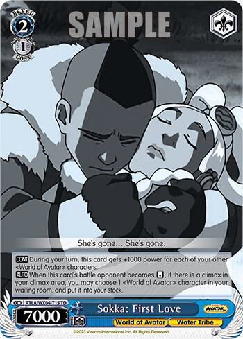 Sokka First Love ATLA/WX04-T15 TD Avatar: The Last Airbender Card