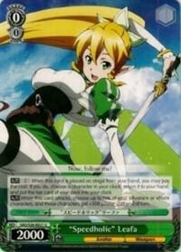 Speedholic Leafa SAO/S26-E027 U Sword Art Online Vol.2 Card