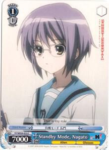 Standby Mode Nagato SY/WE09-E25 The Melancholy of Haruhi Suzumiya Extra Booster Card