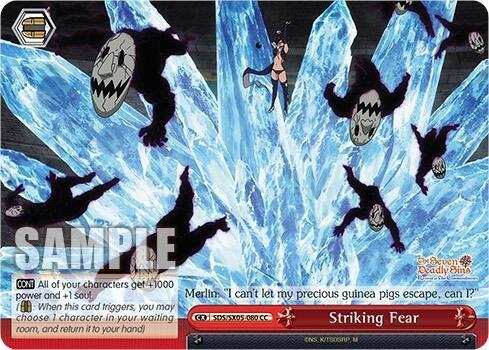 Striking Fear SDS/SX05-080 CC The Seven Deadly Sins: Revival of The Commandments Card