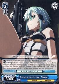 Strong Existence Sinon SAO/SE23-E22 R Sword Art Online II Card