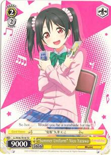 Summer Uniform Nico Yazawa LL/W36-TE18 TD Love Live! Vol. 2 Card