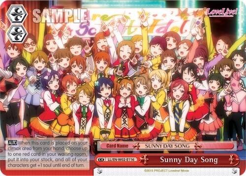 Sunny Day Song LL/EN-W02-E116 CC Love Live! DX Vol.2 Card