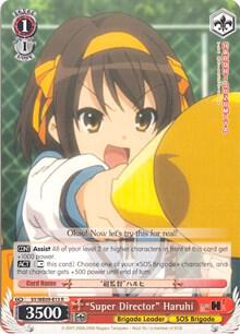 Super Director Haruhi SY/WE09-E13 The Melancholy of Haruhi Suzumiya Extra Booster Card