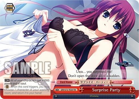 Surprise Party GRI/S72-TE20 TD The Fruit of Grisaia Card