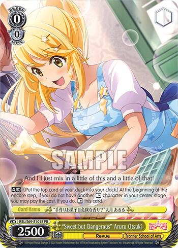 Sweet but Dangerous Aruru Otsuki Foil RSL/S69-E101S PR Revue Starlight -Re LIVE- Card