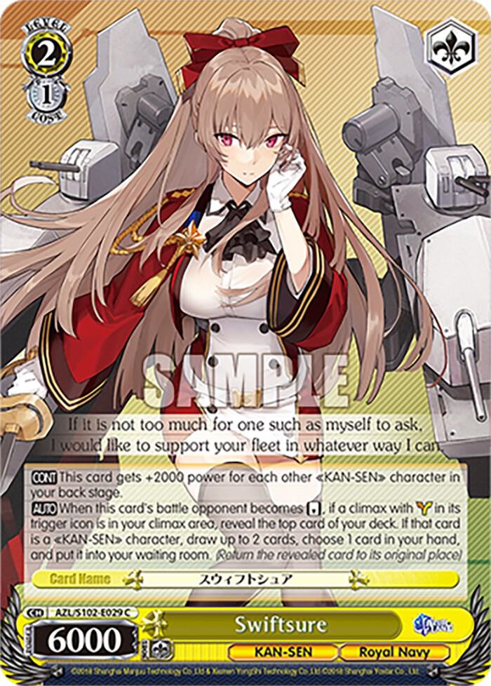 Swiftsure AZL/S102-E029 C Azur Lane Card