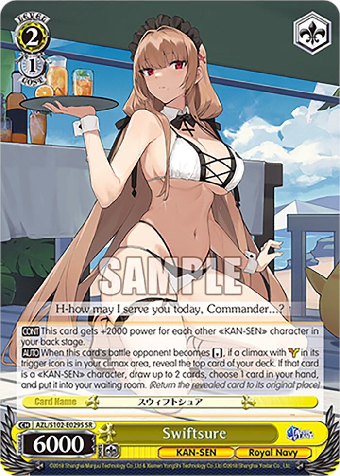 Swiftsure SR AZL/S102-E029S SR Azur Lane Card