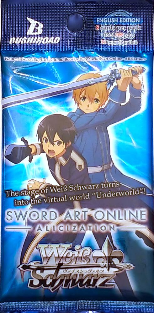 Sword Art Online Alicization Booster Pack  Sword Art Online -Alicization- Card