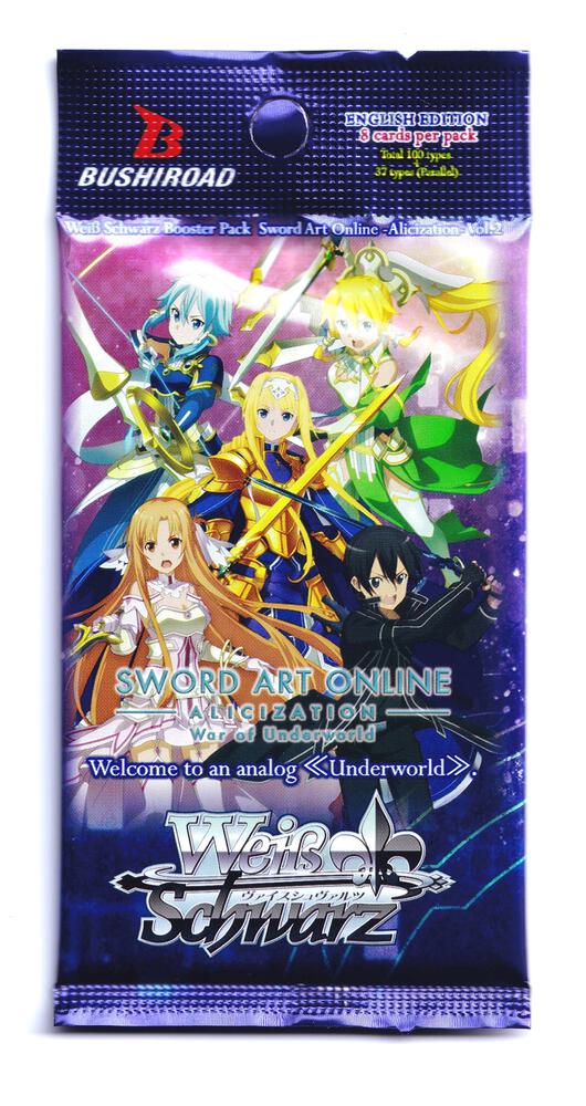 Sword Art Online Alicization Vol2 Booster Pack Sword Art Online -Alicization- Vol.2 Card