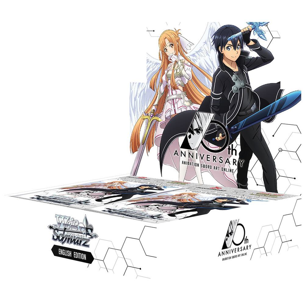 Sword Art Online Animation 10th Anniversary Booster Box  Sword Art Online Animation 10th Anniversary Card