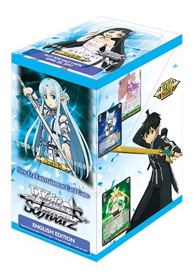 Sword Art Online Re Edit Booster Box  Sword Art Online Re: Edit Card