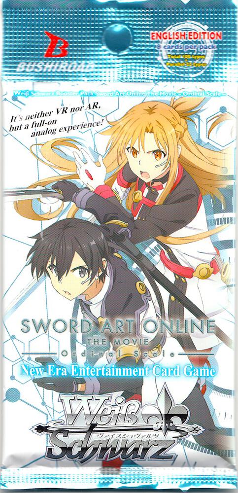 Sword Art Online The Movie Ordinal Scale Booster Pack Sword Art Online The Movie: -Ordinal Scale- Card