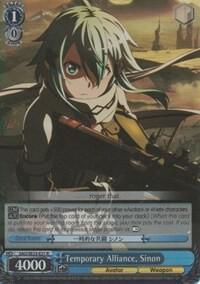 Temporary Alliance Sinon Parallel Foil SAO/SE23-E21 R Sword Art Online II Card