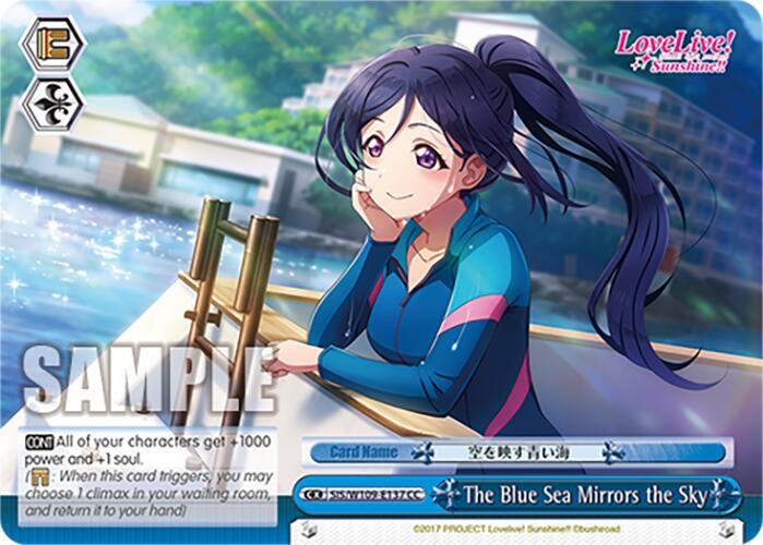The Blue Sea Mirrors the Sky SIS/W109-E137 CC Love Live! School idol festival 2 MIRACLE LIVE! Card
