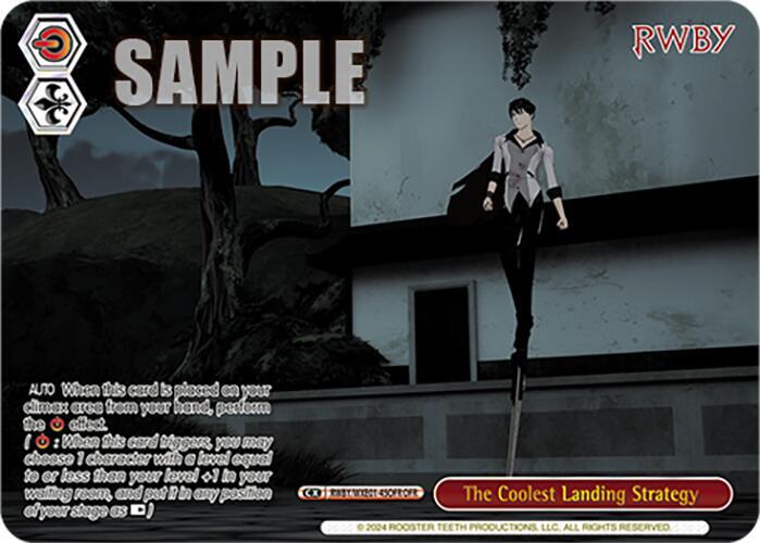 The Coolest Landing Strategy OFR RWBY/WXE01-45OFR OFR RWBY Premium Booster Card