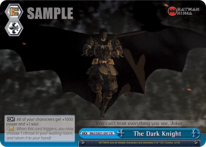 The Dark Knight BNJ/SX01-097 CR Batman Ninja Card