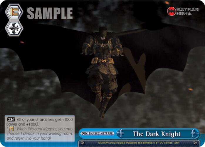 The Dark Knight RRR BNJ/SX01-097R RRR Batman Ninja Card