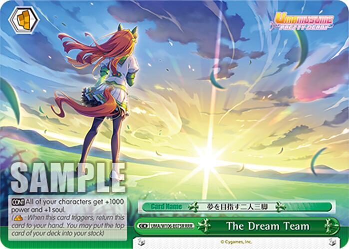 The Dream Team RRR UMA/W106-E075R Umamusume: Pretty Derby Card
