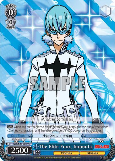 The Elite Four Inumuta KLK/S27-E087 C KILL la KILL Card