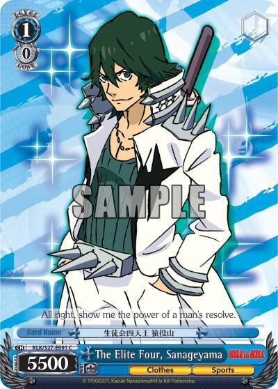The Elite Four Sanageyama KLK/S27-E091 C KILL la KILL Card