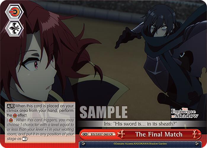 The Final Match EIS/SX07-060 The Eminence in Shadow Card
