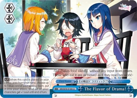 The Flavor of Drama MR/W59-E100 CC Magia Record: Puella Magi Madoka Magica [Side Story] (Mobile) Card