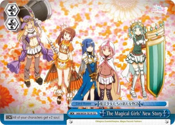 The Magical Girls New Story MR/W59-TE19 TD Magia Record: Puella Magi Madoka Magica [Side Story] (Mobile) Card