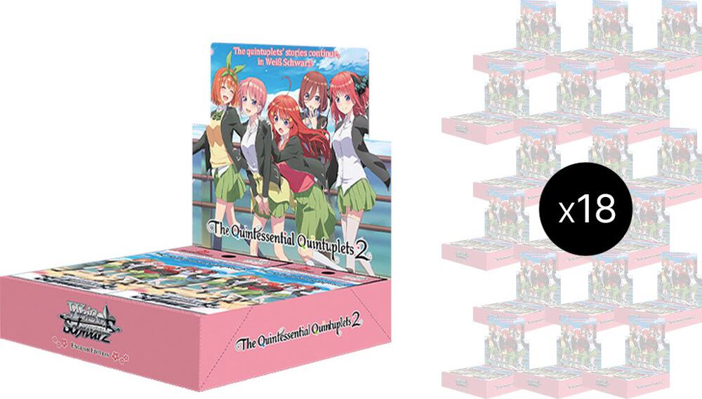 The Quintessential Quintuplets 2 Booster Box Case  The Quintessential Quintuplets 2 Card