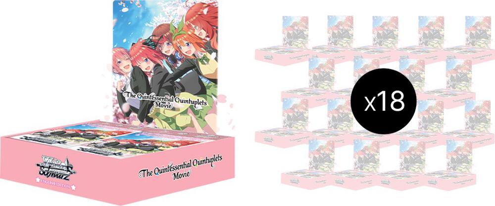 The Quintessential Quintuplets Movie Booster Box Case  The Quintessential Quintuplets Movie Card