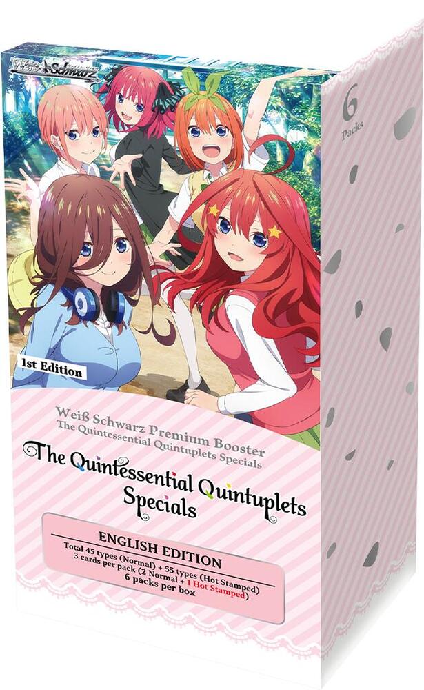 The Quintessential Quintuplets Specials Premium Booster Box The Quintessential Quintuplets Specials Premium Booster Card