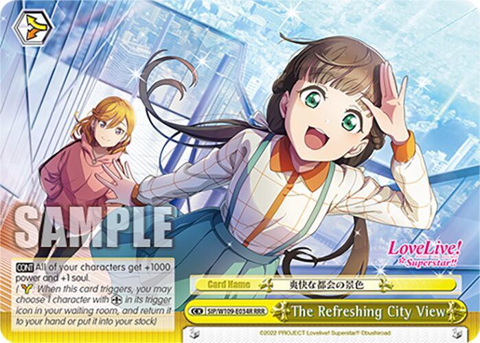 The Refreshing City View RRR SIP/W109-E034R RRR Love Live! School idol festival 2 MIRACLE LIVE! Card