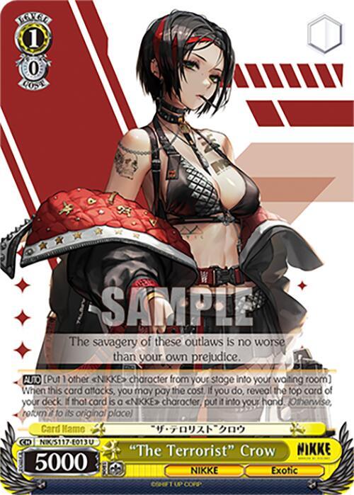 The Terrorist Crow NIK/S117-E013 U GODDESS OF VICTORY: NIKKE Card
