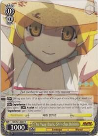 The Way Back Shinobu Oshino NM/S24-E003 NISEMONOGATARI Card