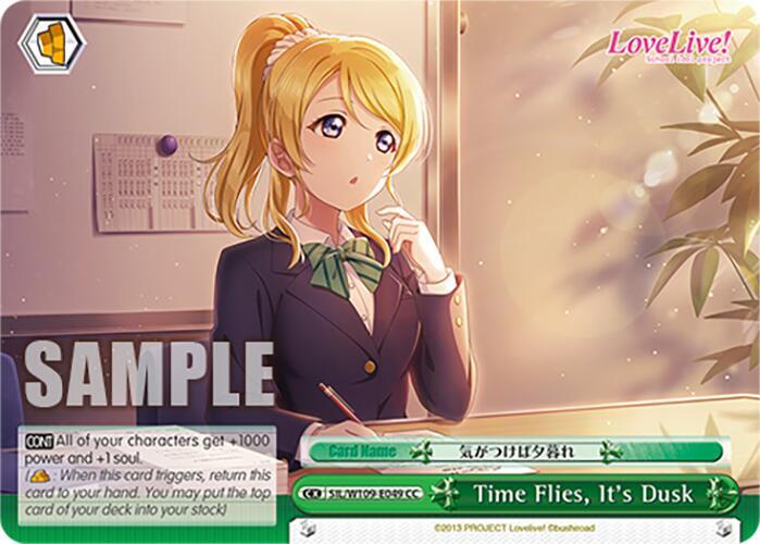 Time Flies Its Dusk SIL/W109-E049 CC Love Live! School idol festival 2 MIRACLE LIVE! Card