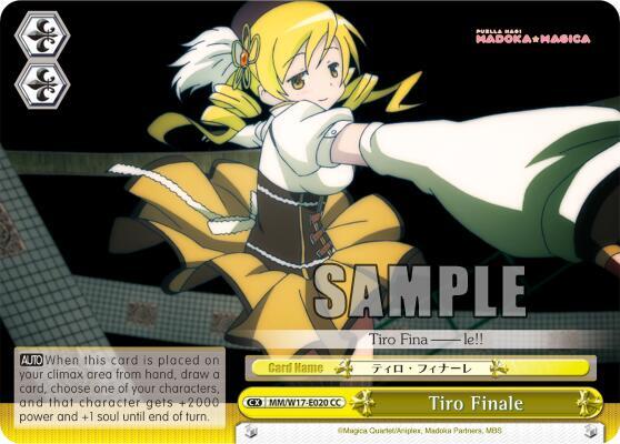 Tiro Finale MM/W17-E020 CC Puella Magi Madoka Magica Card