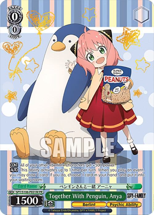 Together With Penguin Anya Meister SPY/S106-PE01M PR SPY x FAMILY Card