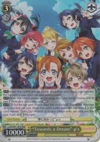 Towards a Dream us RRR LL/EN-W01-007R RRR Love Live! DX Card