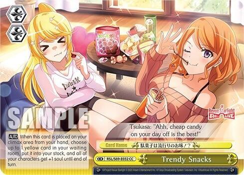 Trendy Snacks RSL/S69-E032 CC Revue Starlight -Re LIVE- Card