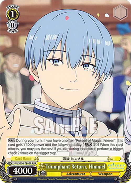Triumphant Return Himmel RRR SFN/S108-TE05R RRR Frieren: Beyond Journey’s End Card