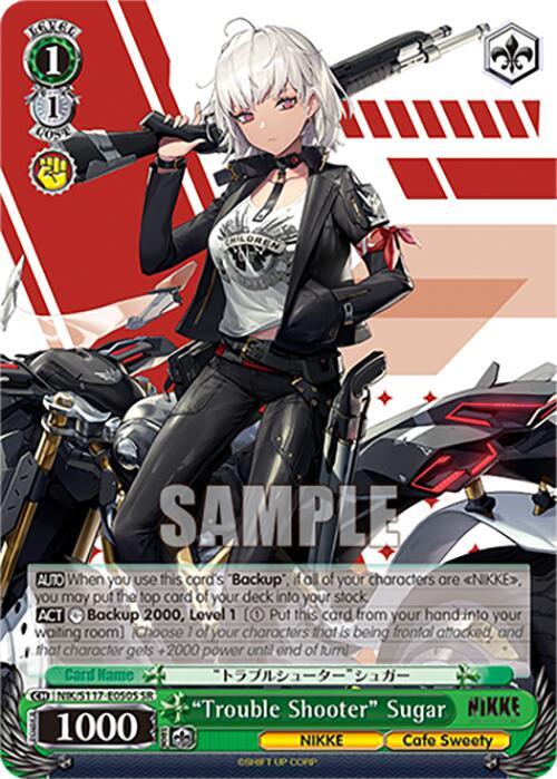 Trouble Shooter Sugar SR NIK/S117-E050S SR GODDESS OF VICTORY: NIKKE Card