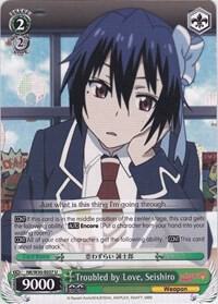 Troubled by Love Seishiro NK/W30-E037 U NISEKOI -False Love- Card