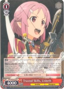 Trusted Skills Lisbeth SAO/SE26-E23 R Sword Art Online II Vol.2 Card