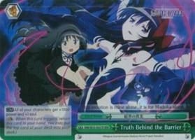 Truth Behind the Barrier RRR MM/W35-E057R RRR Puella Magi Madoka Magica the Movie -Rebellion- Card